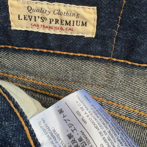 Levi’s 501 ‘93 Premium Shorts Men’s  36 Button Fly Raw Hem 90s Grunge Skater - Picture 9 of 12